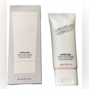Saturday Skin Pro+Prebiotic Pretty Pop Power Whipped Cream 1.52 oz Full Size NEW